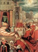 Grunewald, Matthias Establishment of the Santa Maria Maggiore in Rome oil painting artist